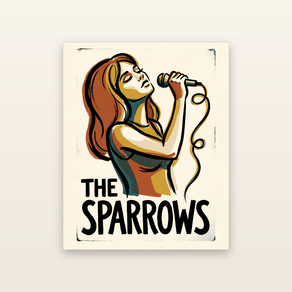 The Sparrows - printable artwork