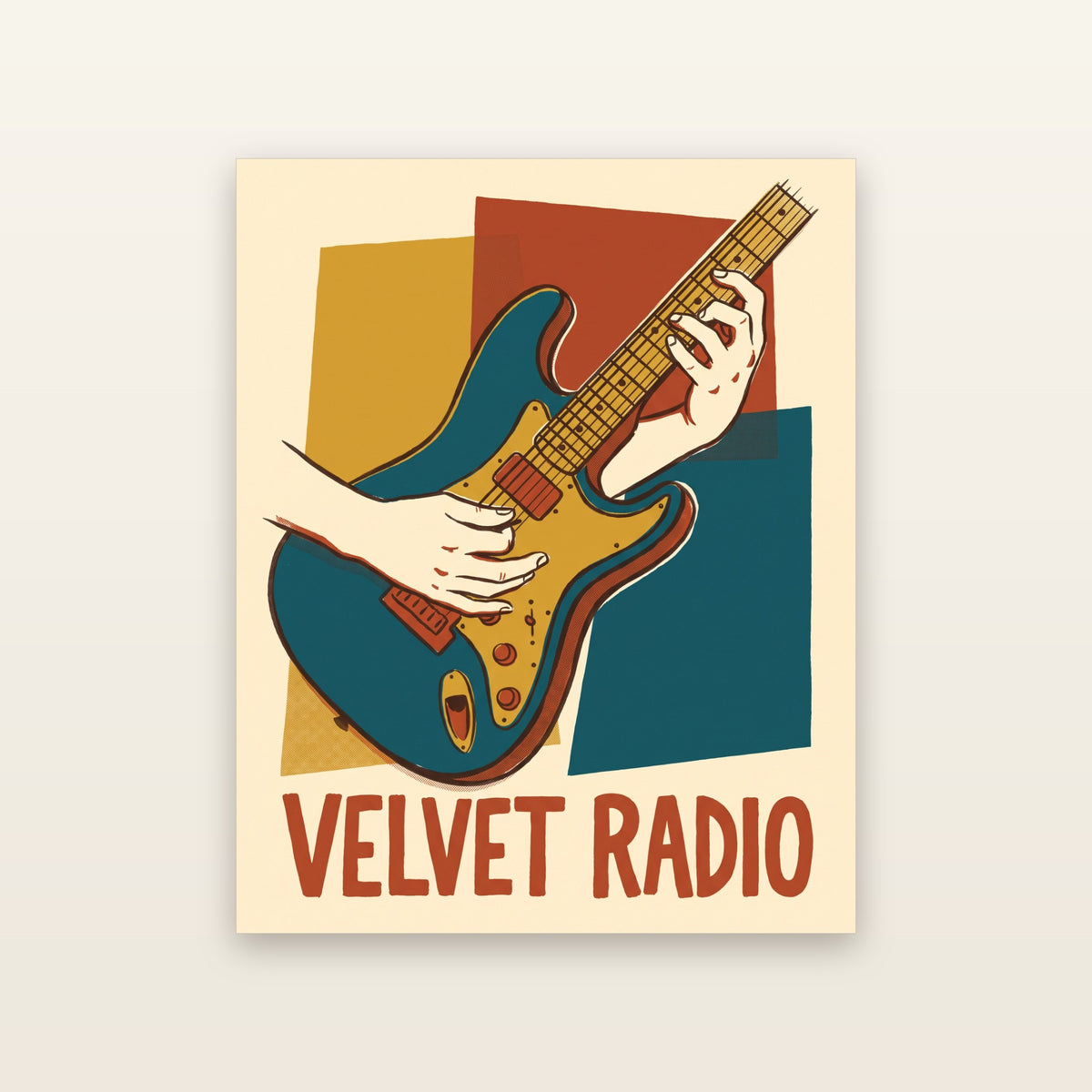 Velvet Radio - printable artwork