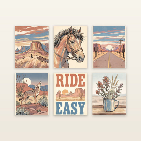 Western Romance - printable artwork