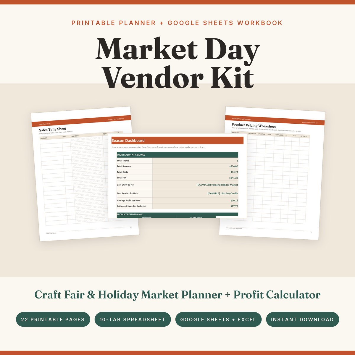 Market Day Vendor Kit — hero
