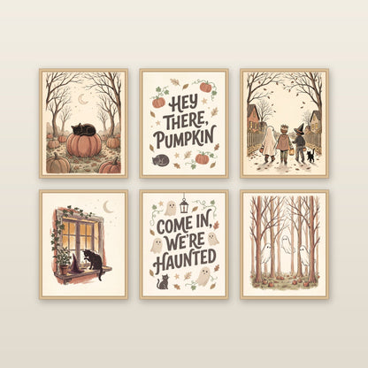 Cute Halloween - framed print mockup