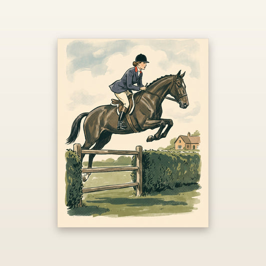 Over the Rail - printable artwork