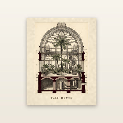 Palm House - printable artwork