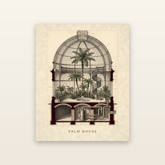 Palm House - printable artwork