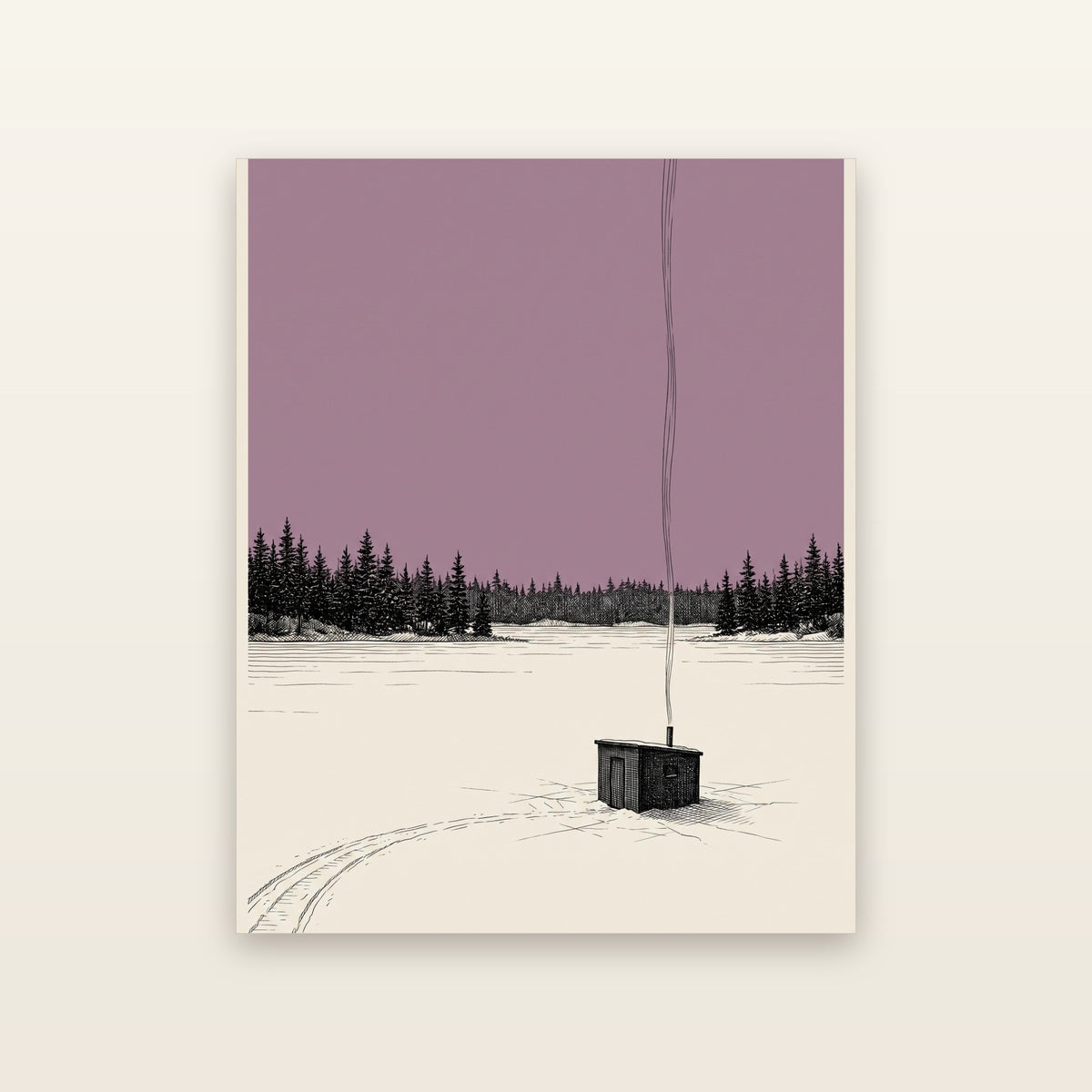 The Ice House - printable artwork