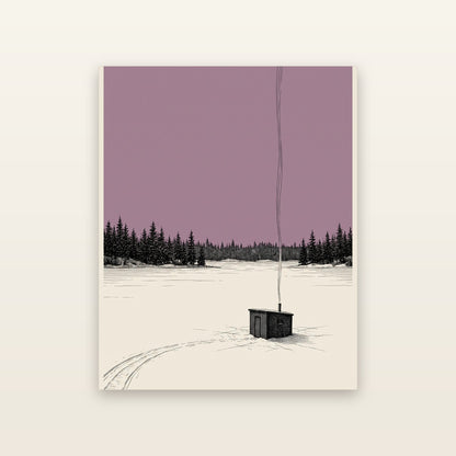 The Ice House - printable artwork