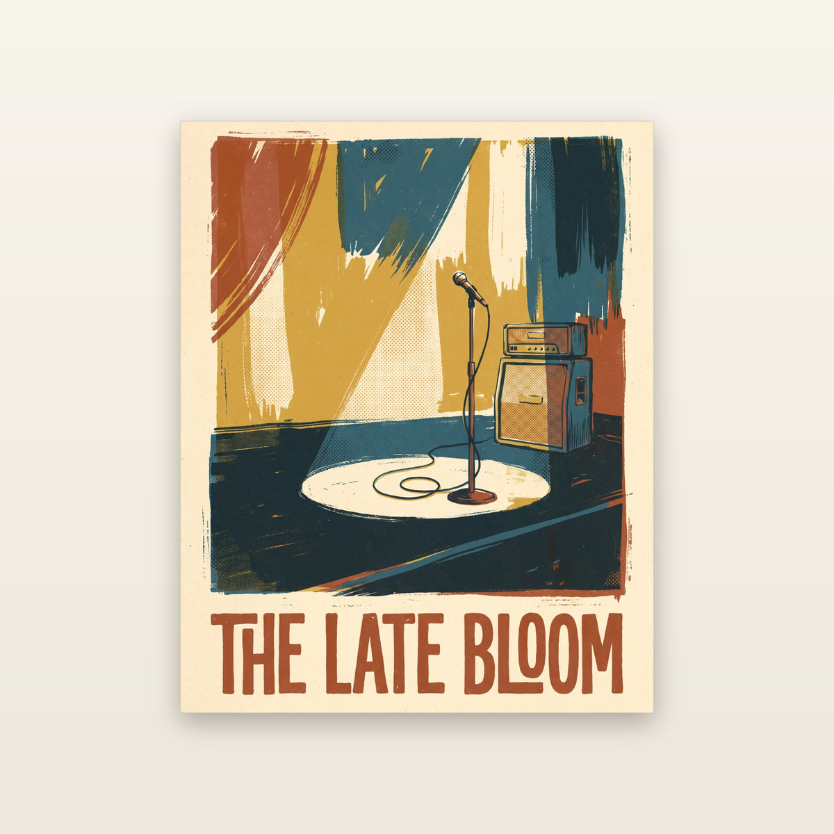 The Late Bloom - printable artwork