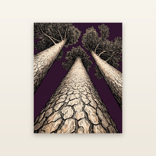 The Norway Pines - printable artwork