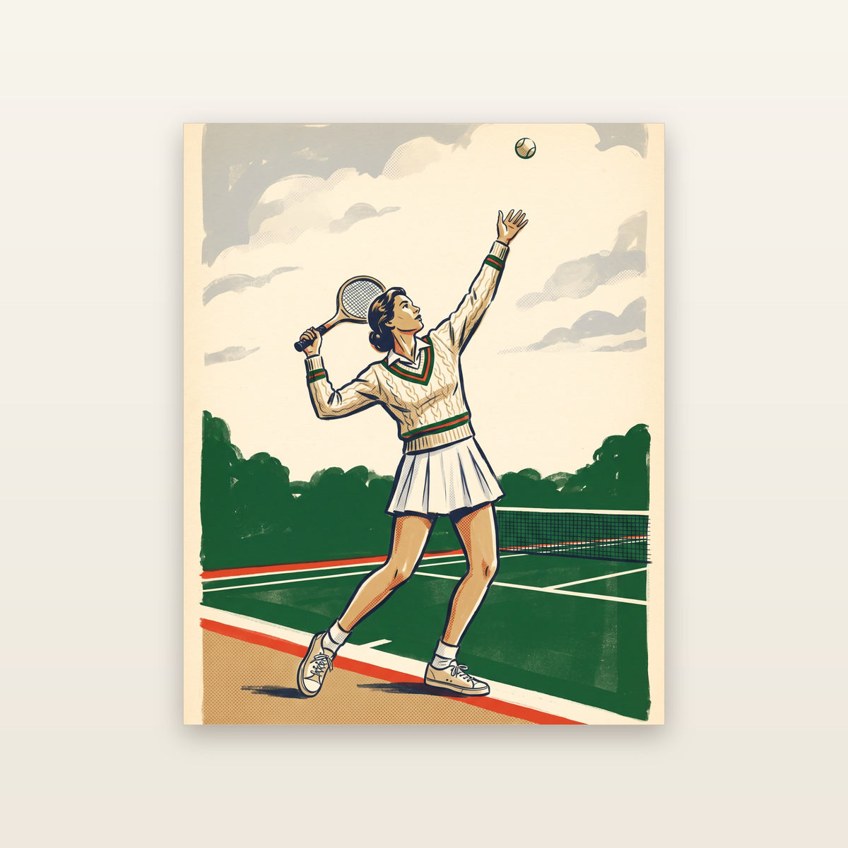 The Serve - printable artwork