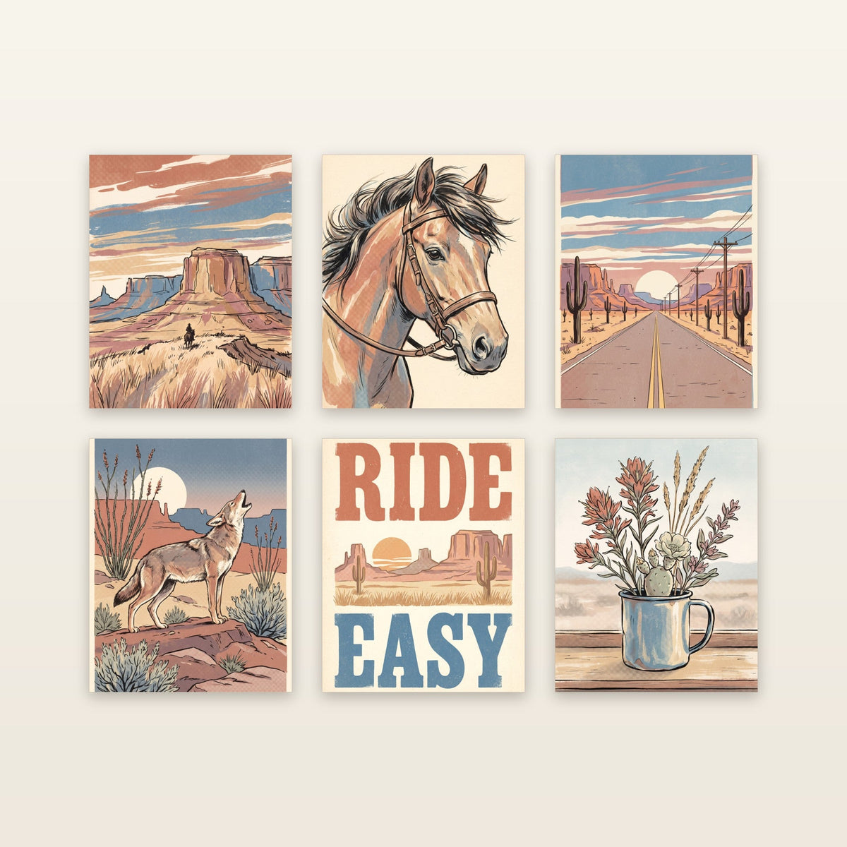 Western Romance - printable artwork